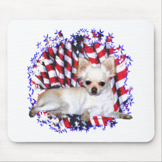 Chihuahua Patriot Mouse Pad