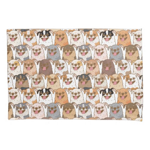 Chihuahua Pattern Pillow Case