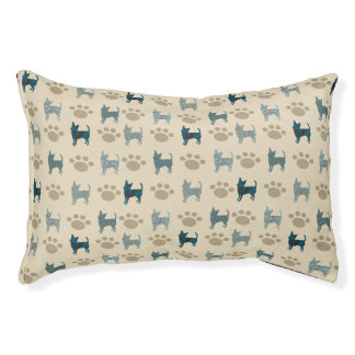 Chihuahua & Paw Dog Bed