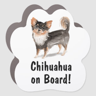 Chihuahua Personalized Car Magnet