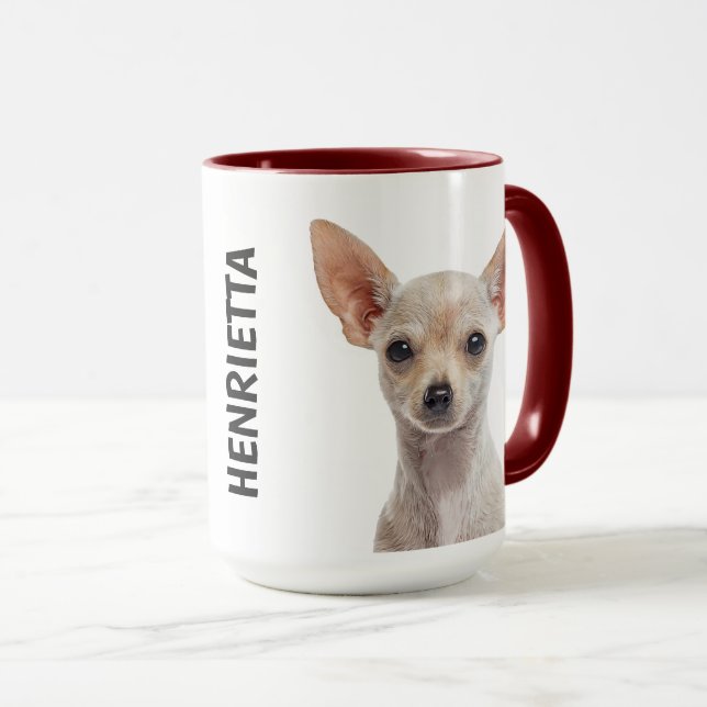 Chihuahua Personalized  Mug (Front Right)