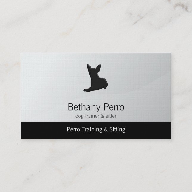 Chihuahua Pet Dog Business Card (Front)