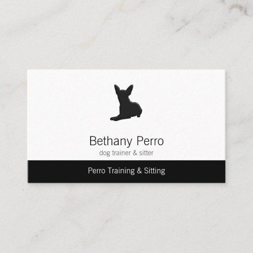 Chihuahua Pet Dog Business Card Template