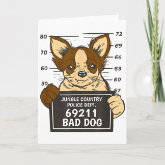 Chihuahua Police District  Card