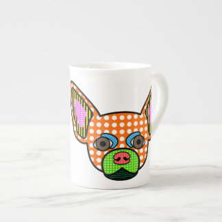Chihuahua Pop Art Bone China Mug