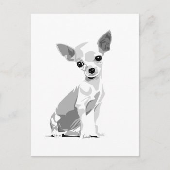 Chihuahua Postcard by styleuniversal at Zazzle