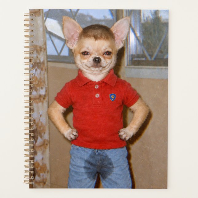 Chihuahua Potty Accident Victory Planner (Front)
