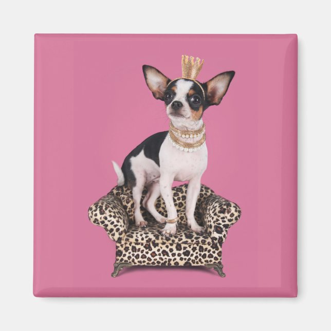 Chihuahua Princess Magnet (Front)