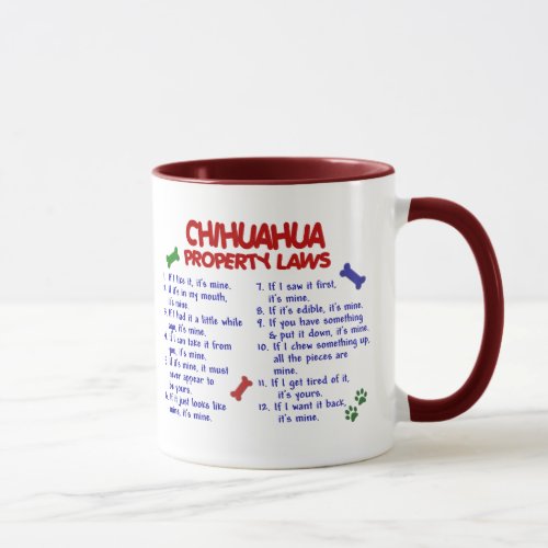 CHIHUAHUA Property Laws 2 Mug