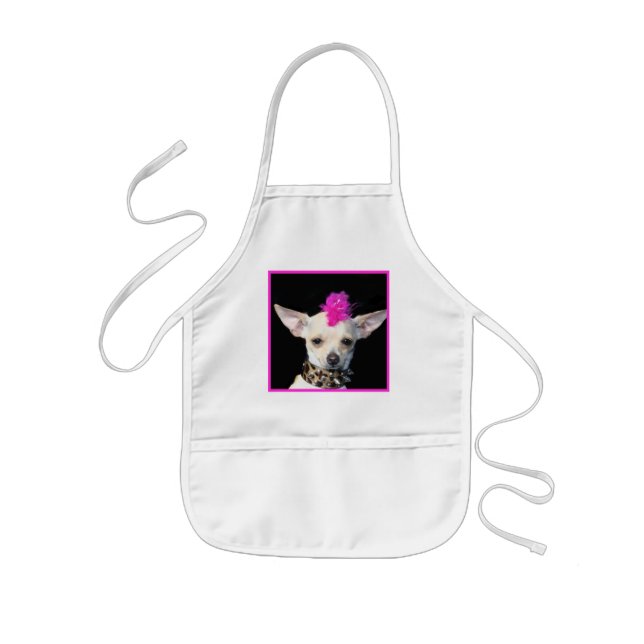 Chihuahua Punk Kids' Apron (Front)
