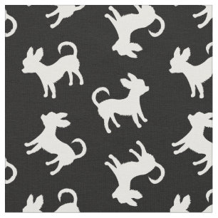 Chihuahua Puppies Custom Color Fabric