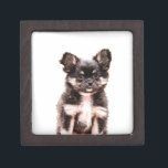 Chihuahua Puppy Dog Keepsake Box<br><div class="desc">Cute Chihuahua Puppy Dog</div>