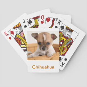 Chihuahua Puppy Dog Playing Cards