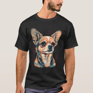 Chihuahua Puppy Mom Funny Dog Cute Beautiful Motif T-Shirt