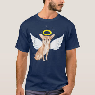 Chihuahua Puppy Sweet Angel Wings  T-Shirt
