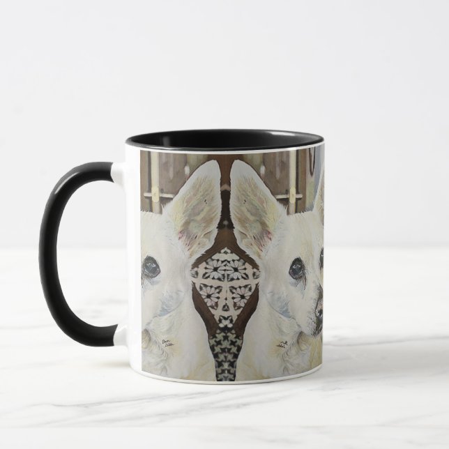Chihuahua Rat Terrier Mug (Left)