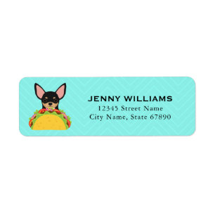 Chihuahua Return Address Labels