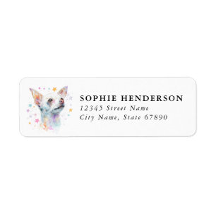 Chihuahua Return Address Labels