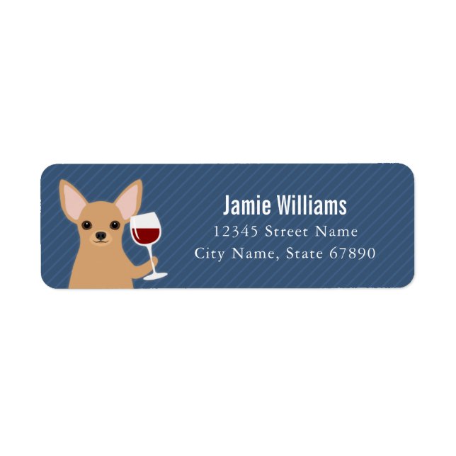 Chihuahua Return Address Labels (Front)
