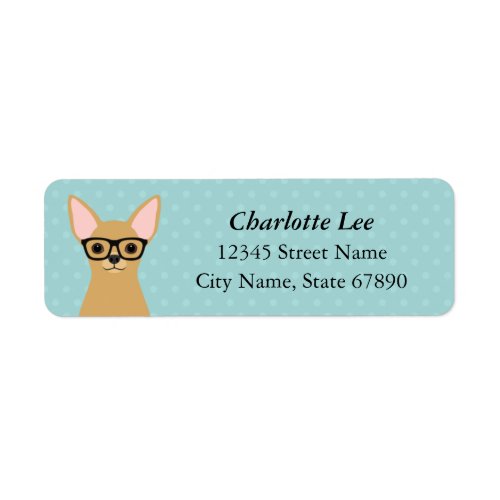 Chihuahua Return Address Labels