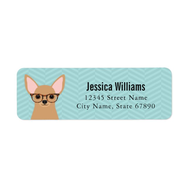 Chihuahua Return Address Labels (Front)