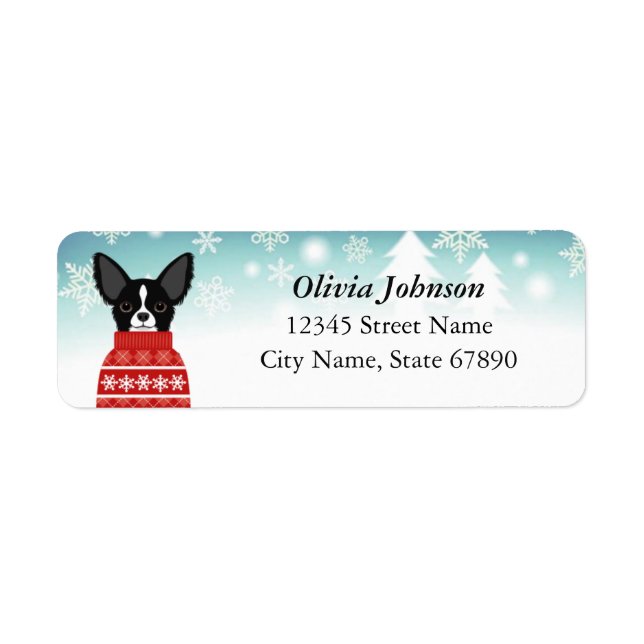 Chihuahua Return Address Labels (Front)