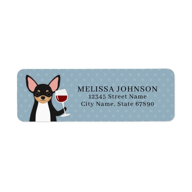 Chihuahua Return Address Labels (Front)