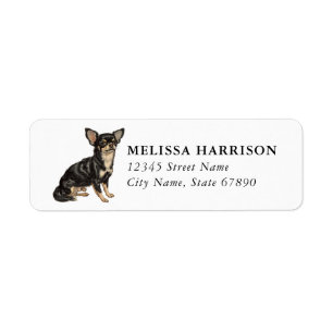 Chihuahua Return Address Labels