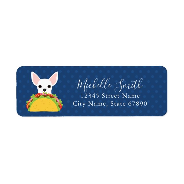 Chihuahua Return Address Labels (Front)