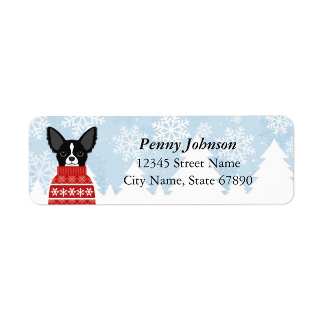 Chihuahua Return Address Labels (Front)