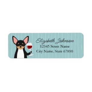 Chihuahua Return Address Labels