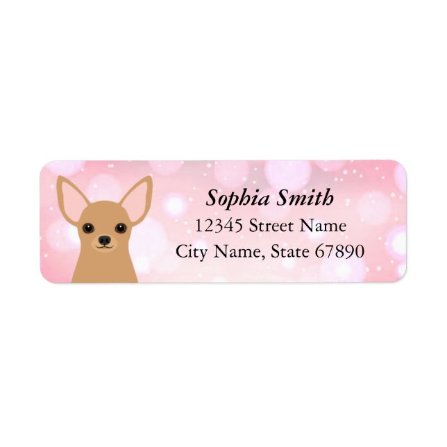 Chihuahua Return Address Labels (Front)