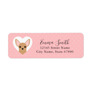 Chihuahua Return Address Labels