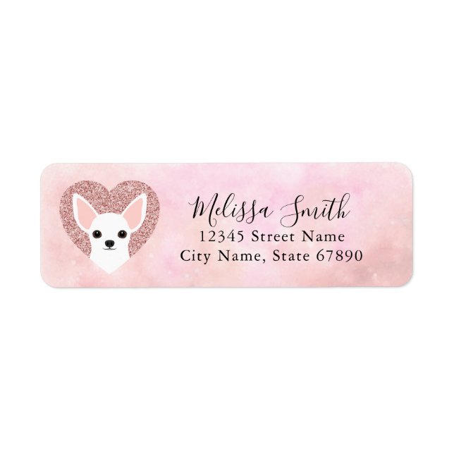 Chihuahua Return Address Labels (Front)