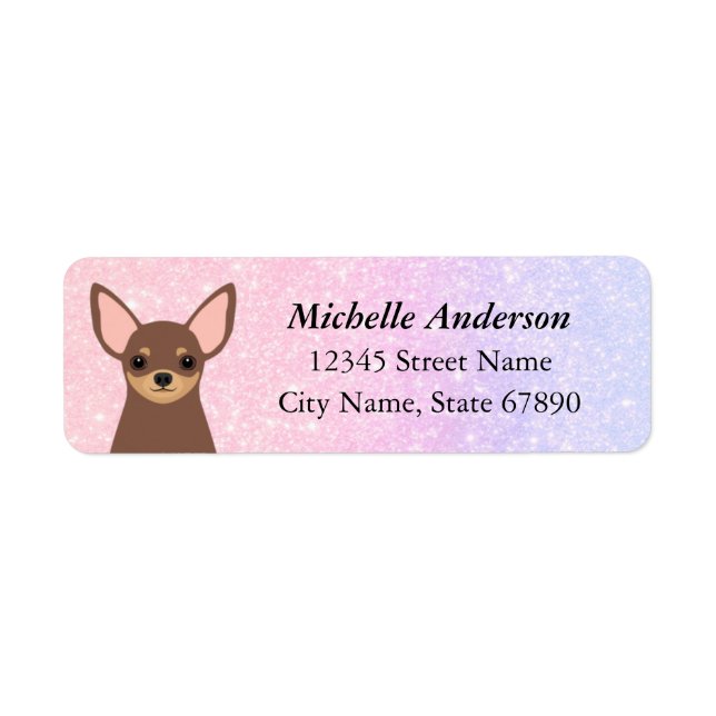 Chihuahua Return Address Labels (Front)
