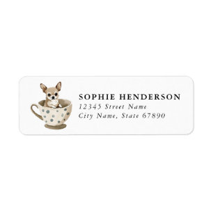 Chihuahua Return Address Labels