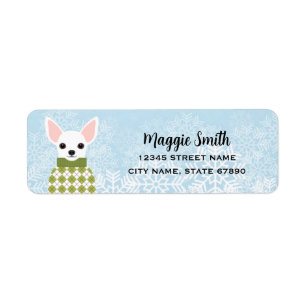 Chihuahua Return Address Labels