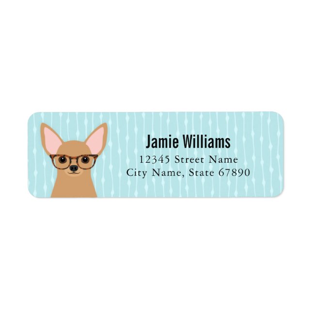 Chihuahua Return Address Labels (Front)