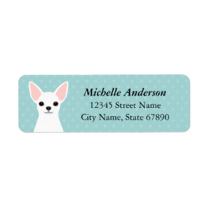 Chihuahua Return Address Labels