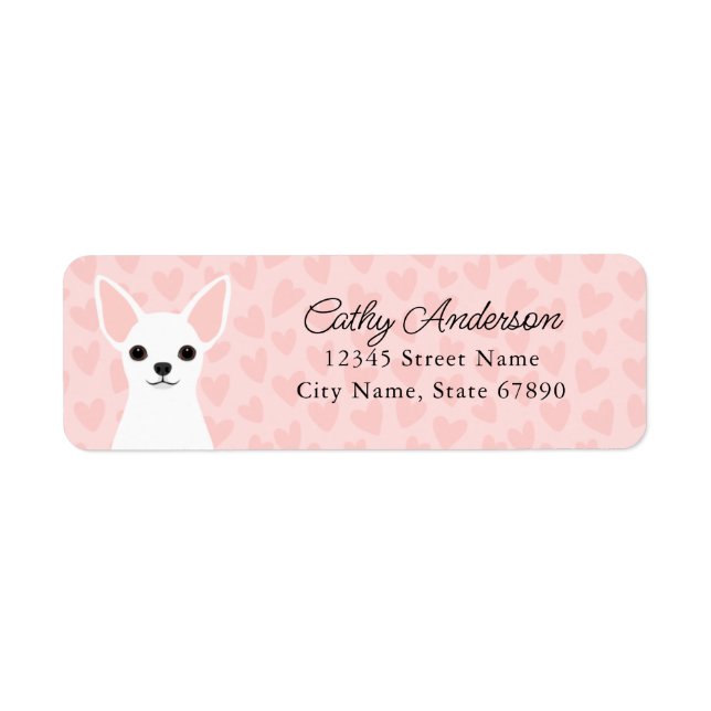 Chihuahua Return Address Labels (Front)