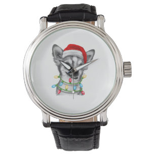 Chihuahua Santa Christmas Tree Lights Xmas Boys Do Watch
