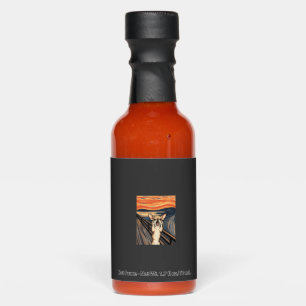 Chihuahua Scream Expressionist Dog Art_1 Hot Sauces