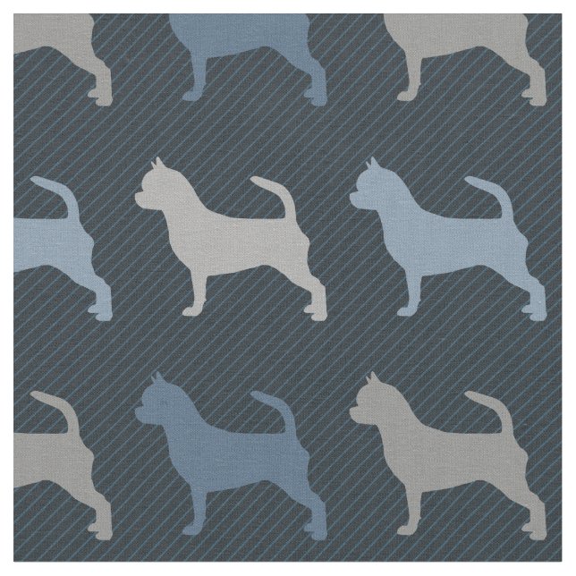 Chihuahua - Smooth Coat Fabric (Close Up)