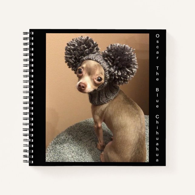 Chihuahua spiral notebook (Front)