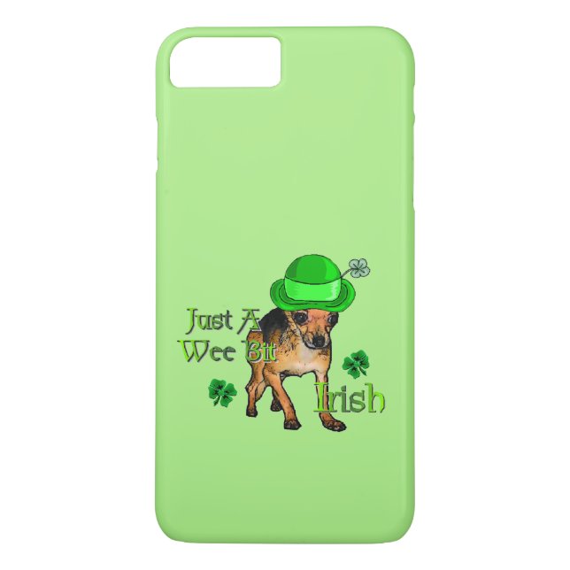 Chihuahua St Patrick's Day Case-Mate iPhone Case (Back)