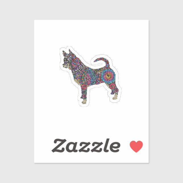 Chihuahua sticker (Sheet)