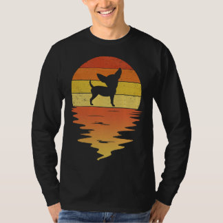 Chihuahua Sunset Vintage Dogs Tee Canophilia’s Out