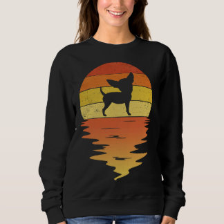 Chihuahua Sunset Vintage Dogs Tee Canophilia’s Out