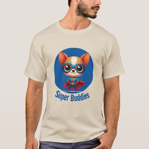 Chihuahua Super Buddies T_Shirt