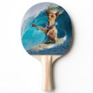 Chihuahua surfing and playing guitar ping pong paddle Chihuahua surfing and playing guitar ping pong paddle